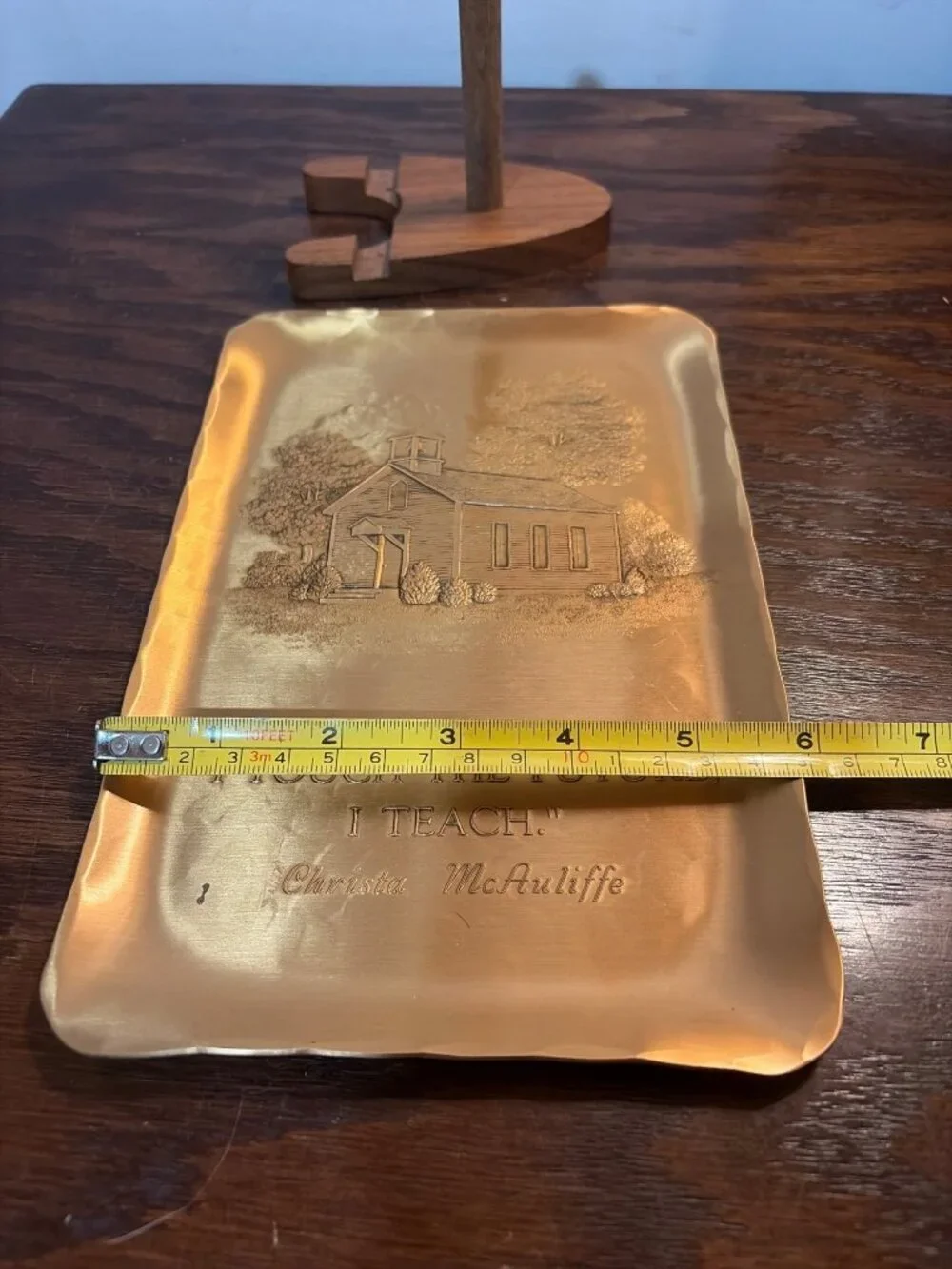 Wendell August Solid Bronze Tray 